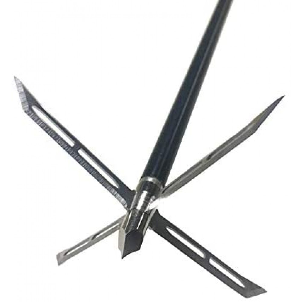 Sinbadteck Hunting Broadheads, 12PK 3 Blades Archery Broadheads 100
