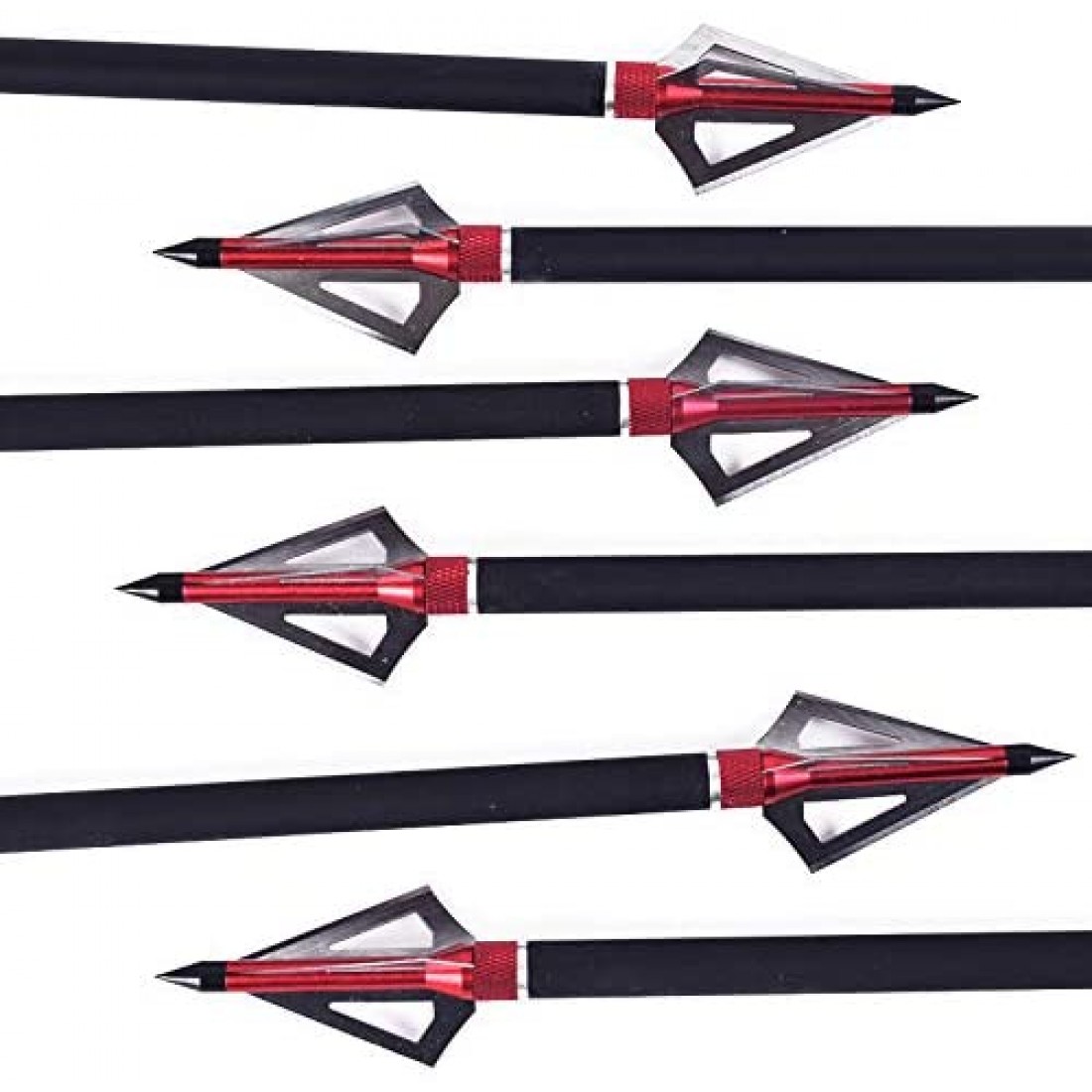 Sinbadteck Hunting Broadheads, 12PK 3 Blades Archery Broadheads 100